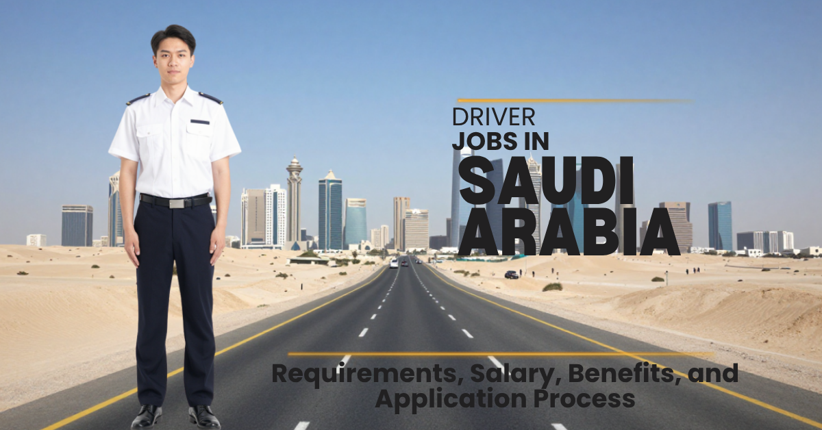 Driver Jobs in Saudi Arabia-Requirements, Salary, Benefits, and Application Process