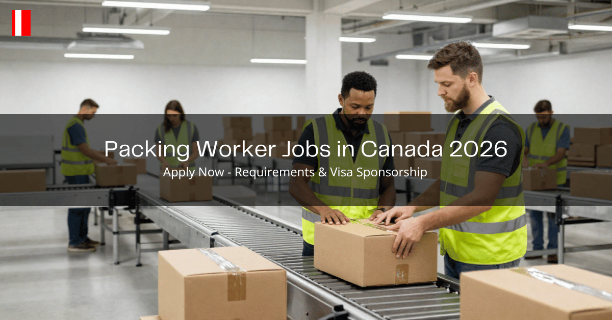 Packing Worker Jobs in Canada