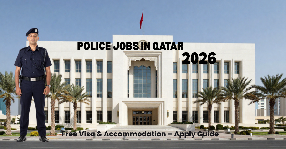 Police Jobs in Qatar 2026 With Free Visa & Accommodation -Apply Guide