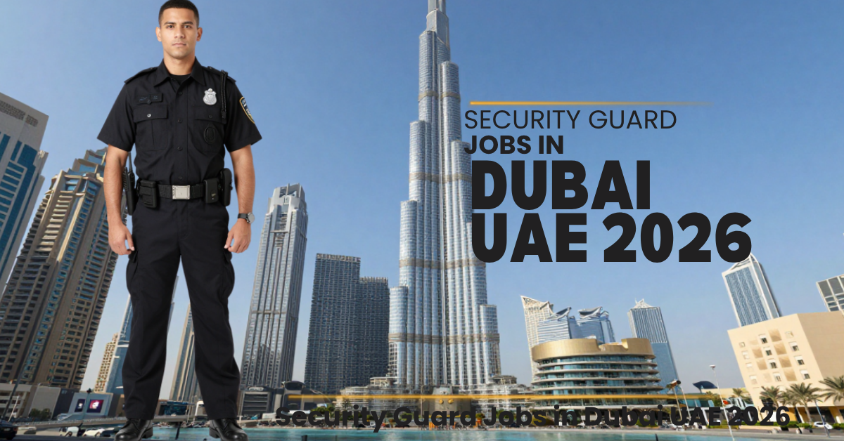 Security Guard Jobs in Dubai UAE 2026 – Apply for Full-Time Security Vacancies